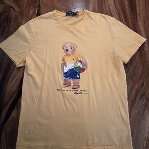 Ralph Lauren Yellow Bear Graphic Tee
